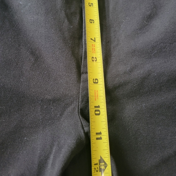 Chaps Denim Long Straight Leg Plus Size Black Jeans Size 24W - Picture 6 of 6